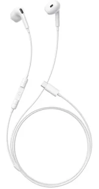 Baseus Encok CZ19 bílá / sluchátka s mikrofonem / ovládácí tlačítko / USB-C / 1.1 m (A00182201213-00)