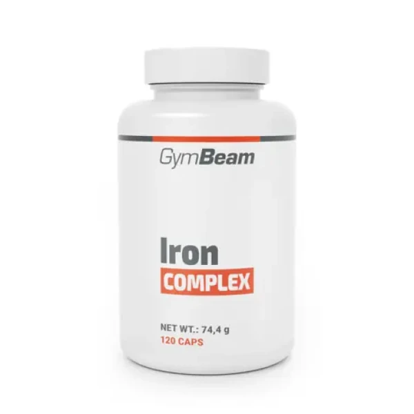 Iron komplex - GymBeam (bez příchuti, 120 kaps.) (34240-1-120tab)