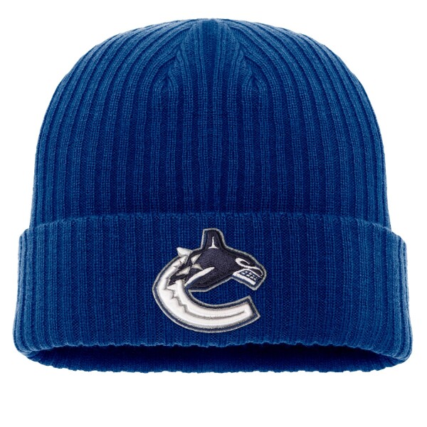 Fanatics Pánská zimní čepice Vancouver Canucks NHL Core Cuffed Knit