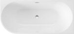 DEANTE - Silia bílá Akrylátová vana, rohová/volně stojící, pravá - 150 cm KDS_015P