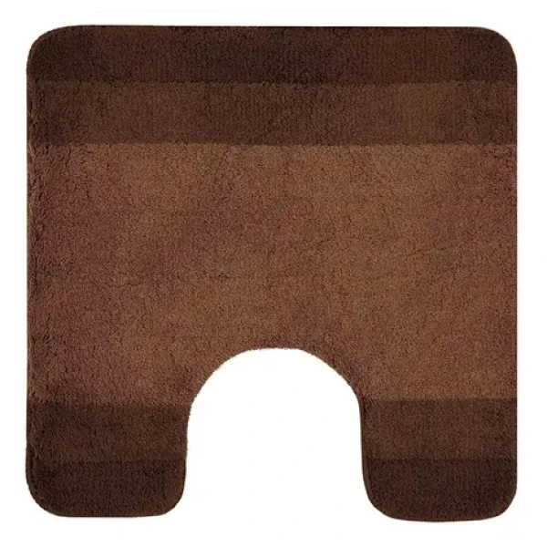 SPIRELLA BALANCE koupelnová WC předložka hnědá / polyester / protiskluzová / 55 x 55 cm