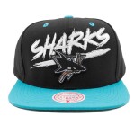 Mitchell & Ness Pánská kšiltovka San Jose Sharks NHL Transcript Snapback