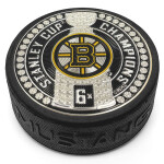 Mustang Puk Boston Bruins NHL Stanley Cup Dynasty Puck Design Trimflexx