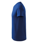 V-neck tričko unisex královská modrá XL