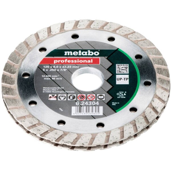 Metabo 624304000 diamantový řezný kotouč 125 mm 1 ks