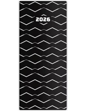 Diář 2026 kapesní - Napoli měsíční - design 3