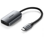 UGREEN CM236 Adaptér USB-C (M) - Mini DisplayPort (F) 0.1m šedá / 4K (6957303863518)