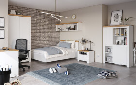 ARTEN (NANO Systems s.r.o.) Postel VIGO-160 (Bílý lesk) POSTEL-VIGO-90