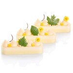 Barbara Luijckx sp. z o. o. Dekorace čokoládová Zelené lístky 12 ks