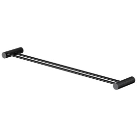 CERSANIT - Dvojitý držák ručníků ZEN, černý S951-885