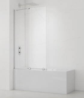 Vanová zástěna SAT Walk-In Xmotion 150x117,5 cm chrom SATWIXMVZ150 SATWIXMVZ150