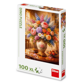 Puzzle 100XL Květinové zátiší