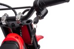 Mamido Dětská elektrická motorka Cross 350W 36V červená