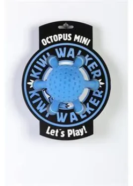 KIWI WALKER Chobotnice modrá / Hračka pro psy / plovací / TPR pěna / 20 cm (TPR-229)