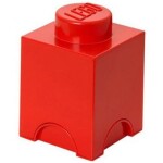 LEGO® úložný box 12,5 x 12,5 x 18 cm červená