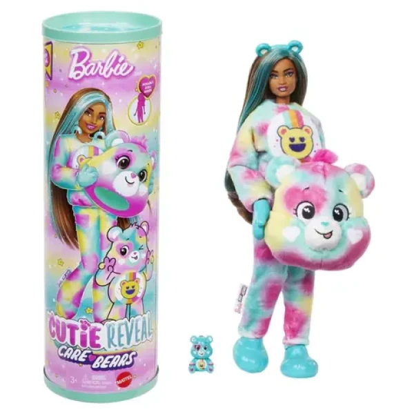 Mattel Barbie CUTIE REVEAL Barbie a starostliví medvídci série 2 modrá