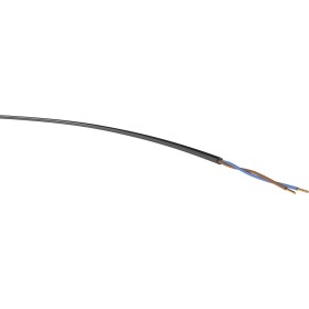 VER H03VV-F 2x0,75 sw Ri.100 energetický kabel H03VV-F 2 x 0.75 mm² černá 100 m