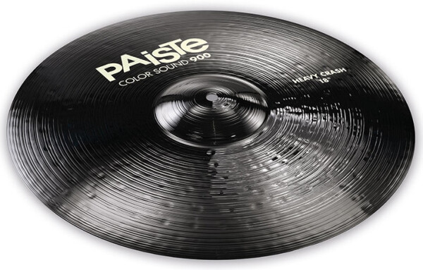 Paiste 900 Color Sound Black Heavy Crash 18”