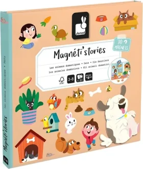 JANOD Magnetické příběhy Domácí mazlíčci