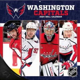 JF Turner Kalendář Washington Capitals 2024 Wall Calendar