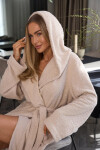 Dámský župan L&L 2557 Slim S-XL angora XL