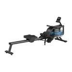 MERACH MR-R10B2 černá / Veslařský trenažér / Vodní odpor / Nádrž 15 l / LCD displej / Aplikace (MR-R10B2-EU)