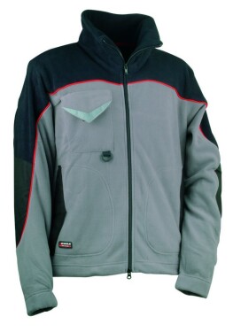 Bunda Fleece COFRA RIDER Barva: Šedá, Velikost: L (V026_0_02_L)