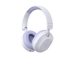 Havit H668BT fialová / Bezdrátová sluchátka / ANC / doba přehrávání až 80 h / Bluetooth 5.4 / USB-C (H668BTpurple)