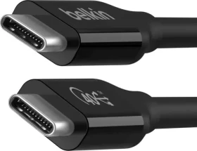 Belkin kabel USB4 černá / USB-C / 100W / 0.8m (INZ001bt0.8MBK)
