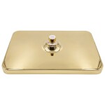 REA - Obdélníková dešťová sprcha JS-032 Gold REA-P0395