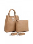 Trendy dámská kabelka do ruky VUCH Gabi Diamond Beige, béžová
