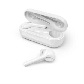 Hama Spirit Go bílá / bezdrátová sluchátka s mikrofonem / Bluetooth / USB-C (184073-H)
