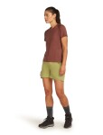 ICEBREAKER Wmns Mer Elevation Stretch 5 Shorts, Olive (vzorek) velikost: 27