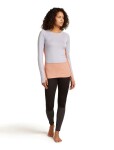 ICEBREAKER Wmns Mer 200 ZoneKnit LS Crewe, Desert Sand/Greyquartz/Cb (vzorek) velikost: S