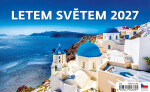 Stolní kalendář 2027 Helma Letem světem