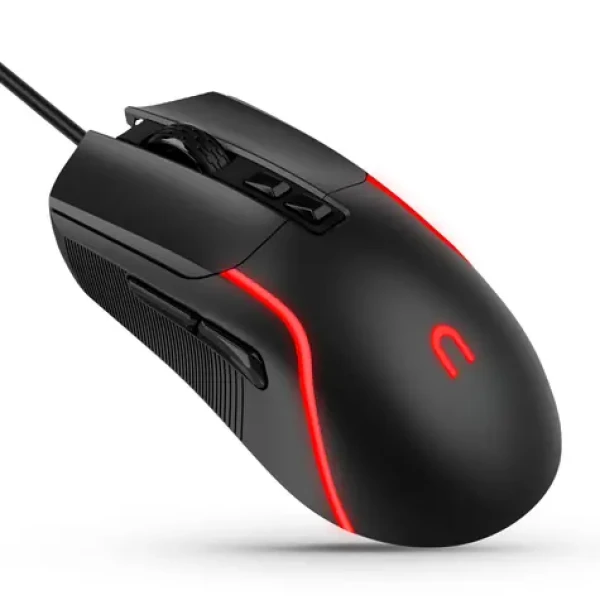 Niceboy M310 černá / Herní optická myš / 7200 DPI / USB-A / podsvícení / 1.5m (oryx-m-310)