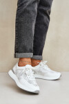 Kožené Sportovní Boty Dámské Sneakers S.Barski LR51-551 Bílé 36