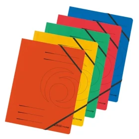 Herlitz Desky s gumičkou přes roh A4 / barevné / 5ks (10902872)