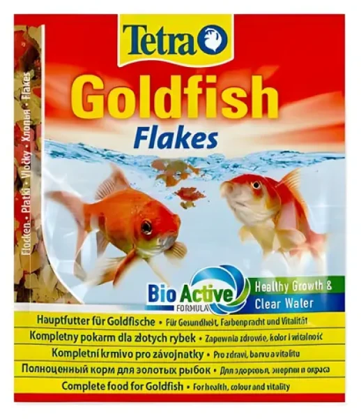 Tetra Goldfish vločky 12 g / Krmivo pro ryby / Pro zlaté rybky / Kompletní krmivo (A1-766389)