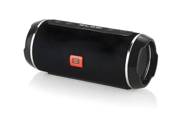 BLOW BT460 černá, stříbrná / Přenosný reproduktor / Bluetooth 3.0 / FM rádio / SD slot / 10W (30-337#)