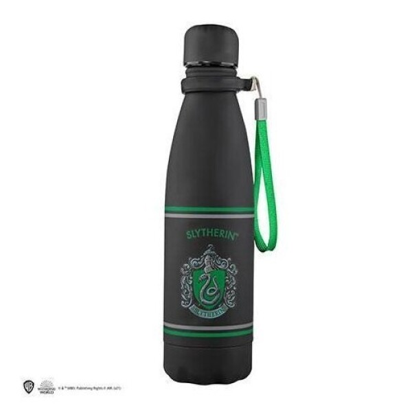 Harry Potter Nerezová láhev na pití 500 ml na teplé a studené nápoje - Zmijozel