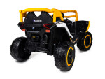Mamido Elektrické autíčko Buggy Racing Speed 22 bílé | 4x4 | 12V10Ah | 180W | EVA | LED | 2,4Ghz | ECO kůže