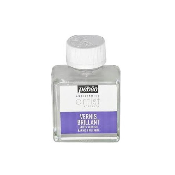 Pébéo lesklý lak vodou ředitelný pro akryl. barvy - 75 ml