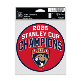 Fanatics Samolepka Florida Panthers NHL 2025 Stanley Cup Champions Fan Decal Set% 1 ks
