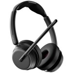 EPOS Impact 1060T ANC Headset otevřená (On Ear) Bluetooth® stereo černá Potlačení hluku headset Počítače