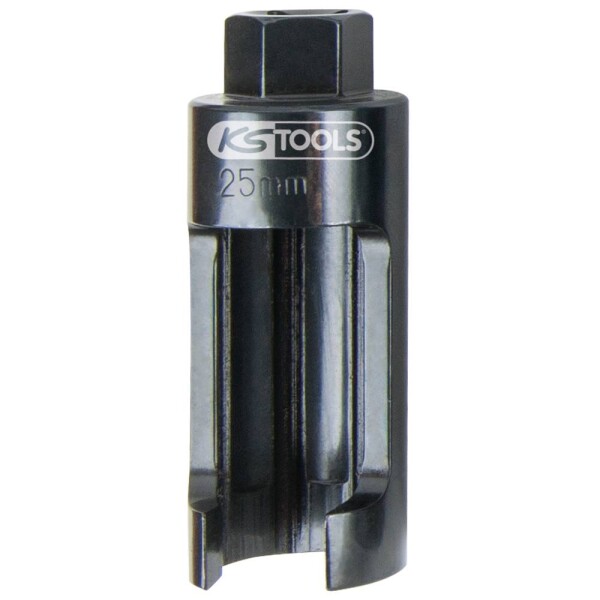 KS Tools 152.1195 1/2 injektor nástrčná hlavice, 25,0 mm, délka = 100 mm