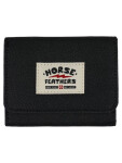Horsefeathers JUN black pánská peněženka