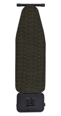 MSV žehlicí prkno černé / Žehlicí prkno / 46 x 132 cm / ocel / výška 60-90 cm
