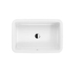 VILLEROY & BOCH - Architectura Umyvadlo na desku, 60x40 cm, s přepadem, bez otvoru pro baterii, alpská bílá 41276001