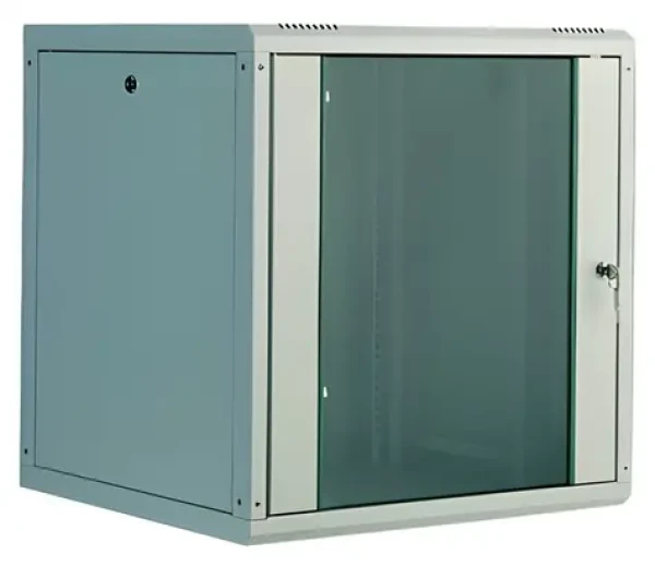 Digitus Unique 12U šedá / Nástěnný rozvaděč / 19" / 643x600x450 mm / RAL 7035 (DN-19 12-U)